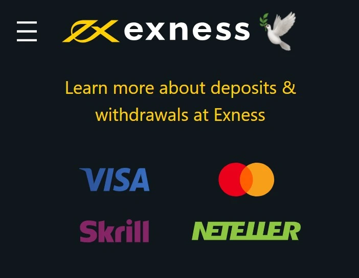 Deposit Exness Trading Account