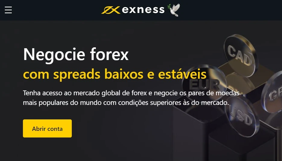 Negociação Forex Exness