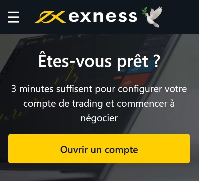 Exigences de dépôt minimum Exness pour les traders