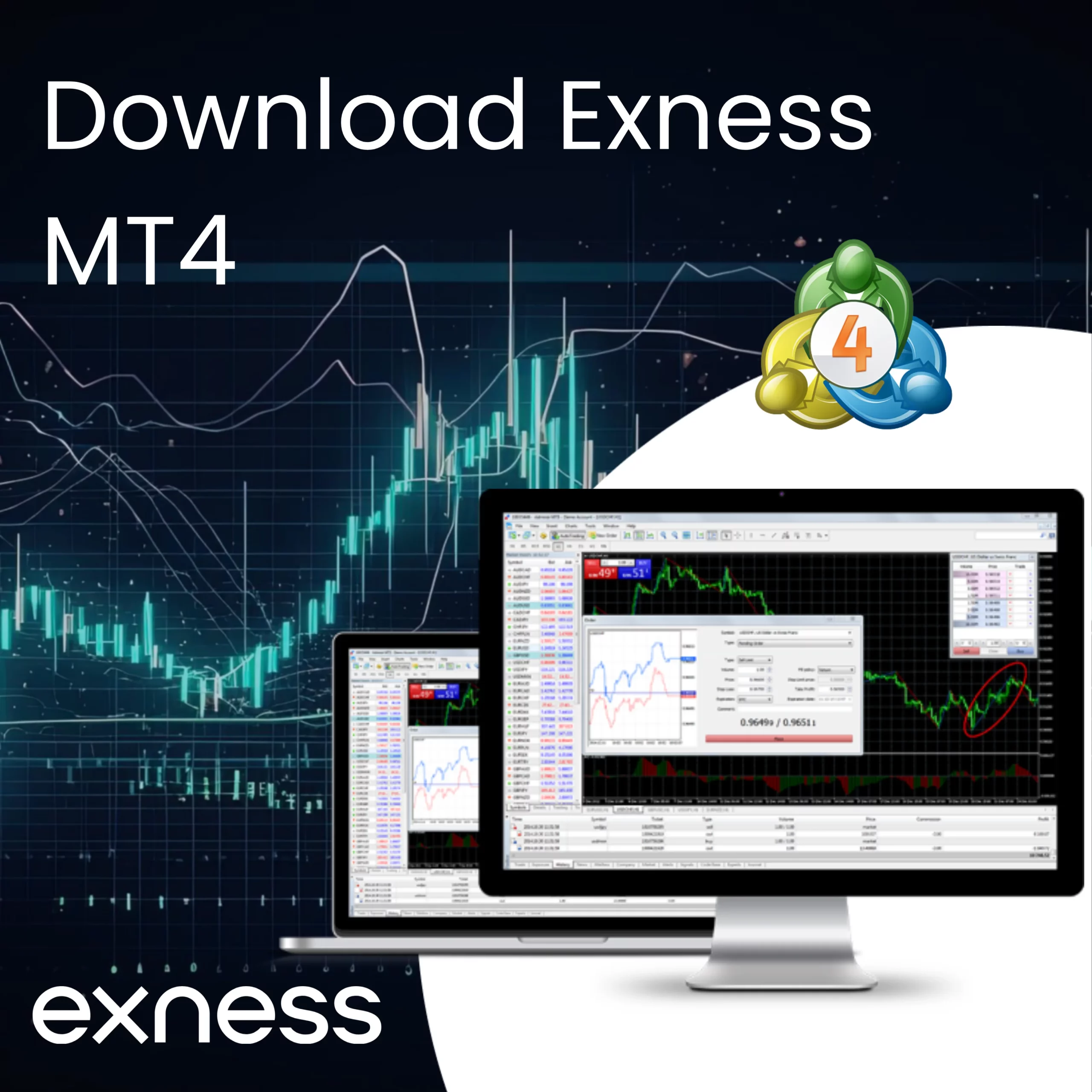 Exness MetaTrader 4 for Windows PC and Mac