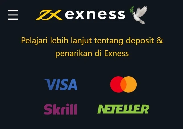 Setoran dan Penarikan Exness