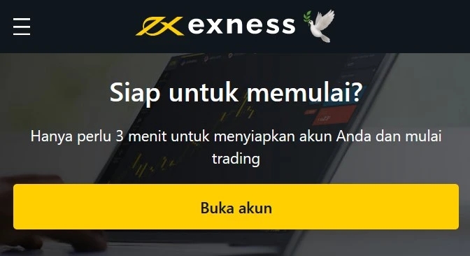 Pendaftaran Akun Exness