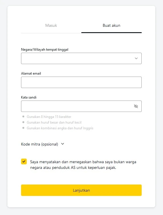 Persyaratan Dokumen untuk Verifikasi