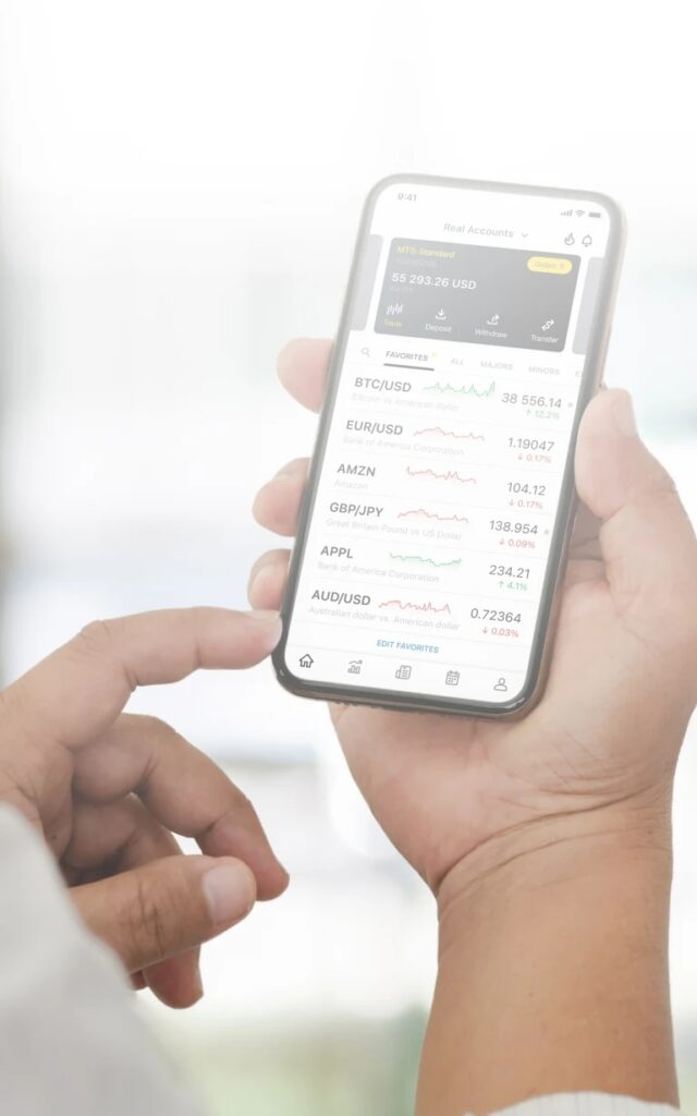 Configuration of Exness MetaTrader 4