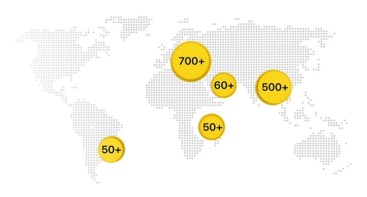 Exness's positioning in the world