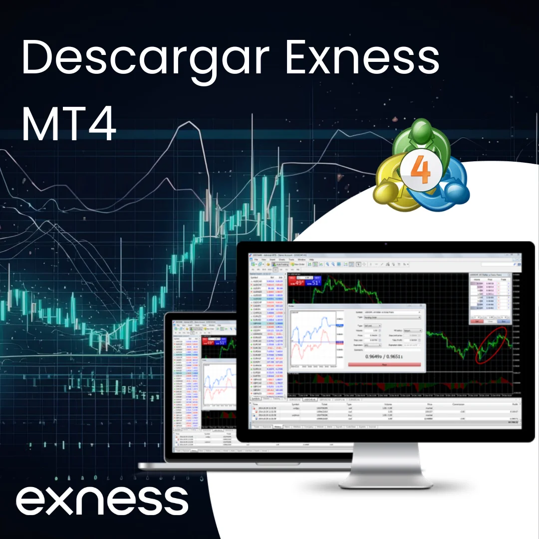 MetaTrader 4 de Exness para PC con Windows y Mac