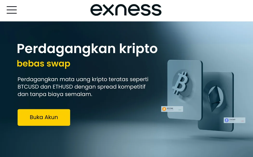 Trading Mata Uang Kripto dengan Exness