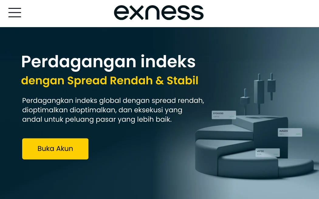 Trading Indeks dengan Exness