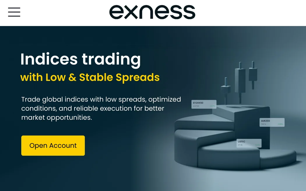 Indices with Exness