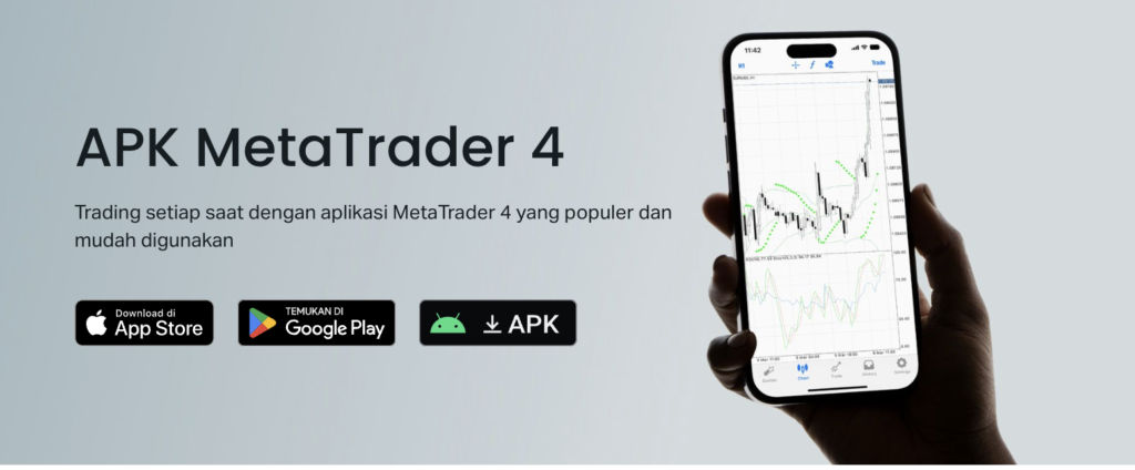 Mengunduh Aplikasi Exness MetaTrader 4